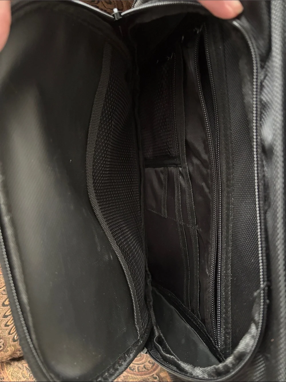 The North Face messenger bag